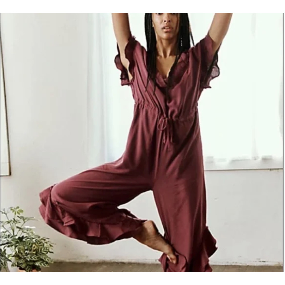 Free People Movement Shelter Jumpsuit One Piece Small NEW - Picture 1 of 5
